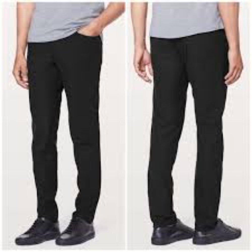 LULULEMON‎ ABC Pants Classic Black Straight Fit Warpstreme